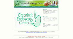 Desktop Screenshot of greenbeltendoscopy.com